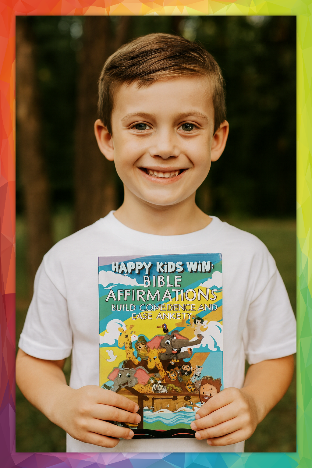 Happy Kids WIn Positive Affirmation Kids Toolkit to buid growth mindset and confidence