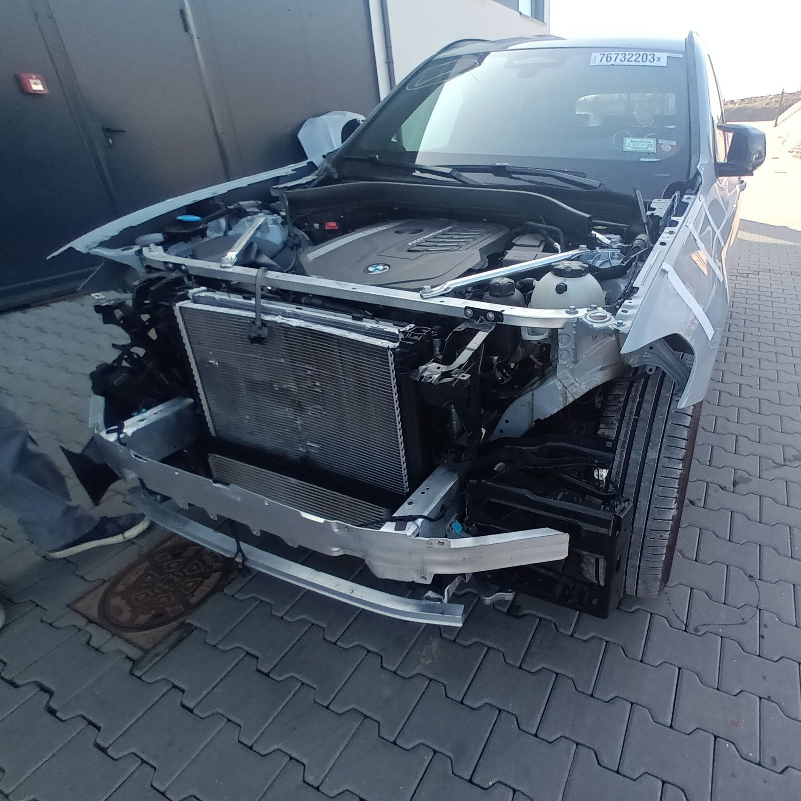 BMW x3 M40i przed naprawą