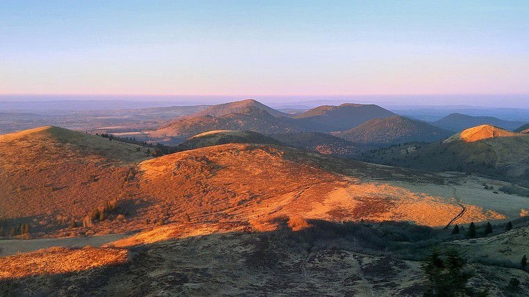 Paysage région Auvergne Rhône Alpes