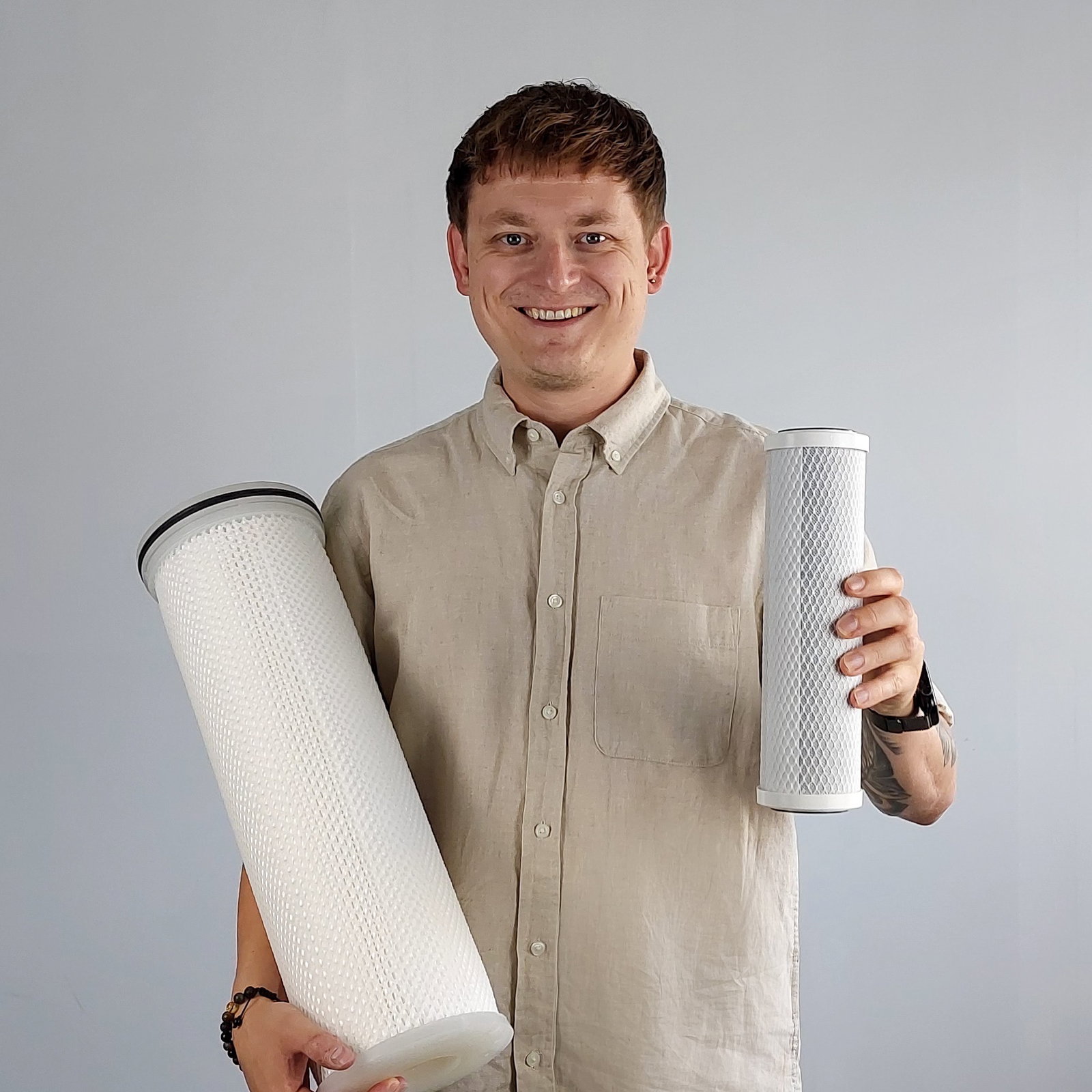 handlowiec z filtrami